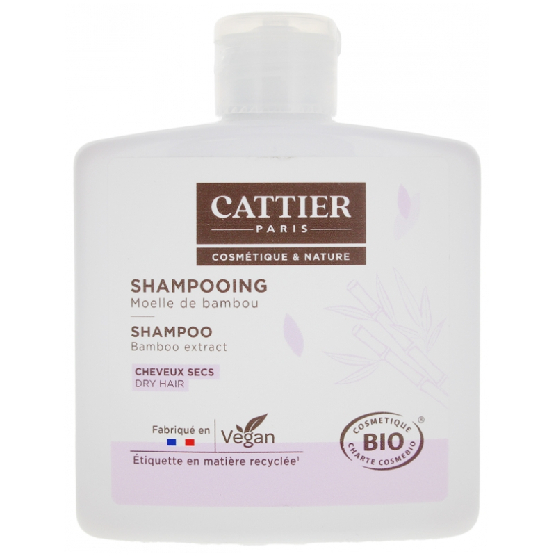 Shampooing a la moelle de bambou, Cheveux secs - 250ml