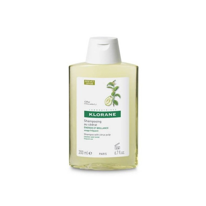 Shampooing Vitaminé à la Pulpe de Cédrat - 200ml