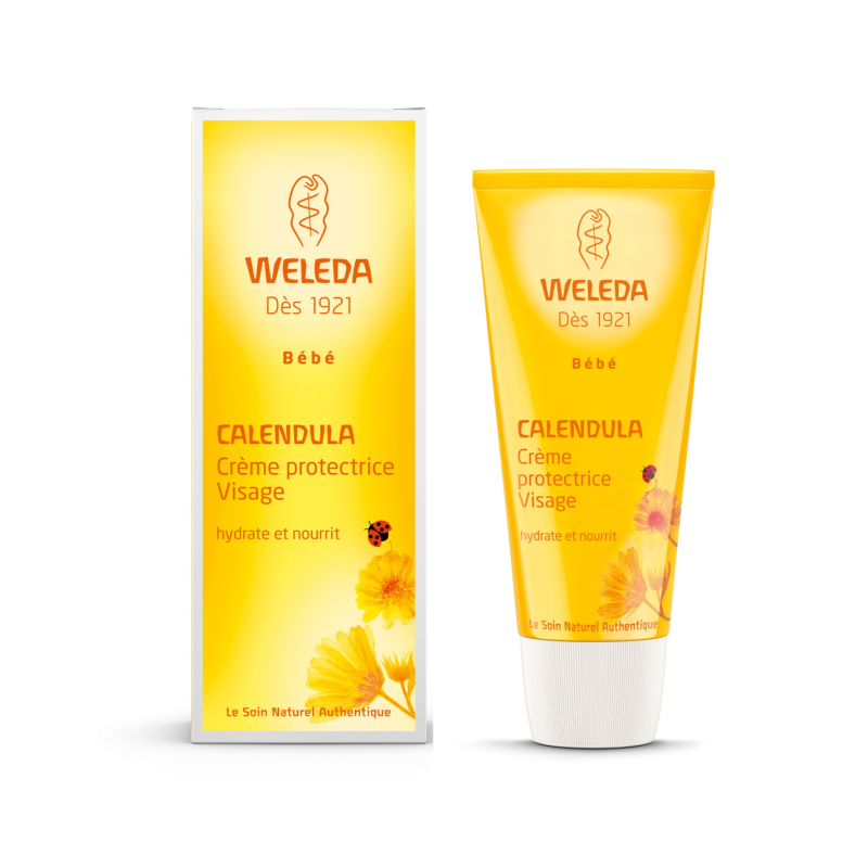 Calendula Bébé Crème protectrice Visage - 50ml