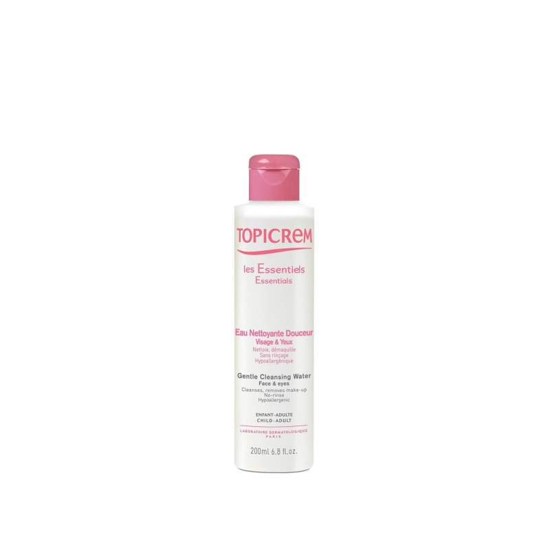 Topicrem Eau Nettoyante Douceur Visage et Yeux - 200ml