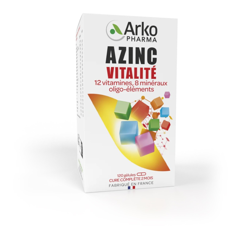 Azinc Forme et Vitalité - 120 Gélules