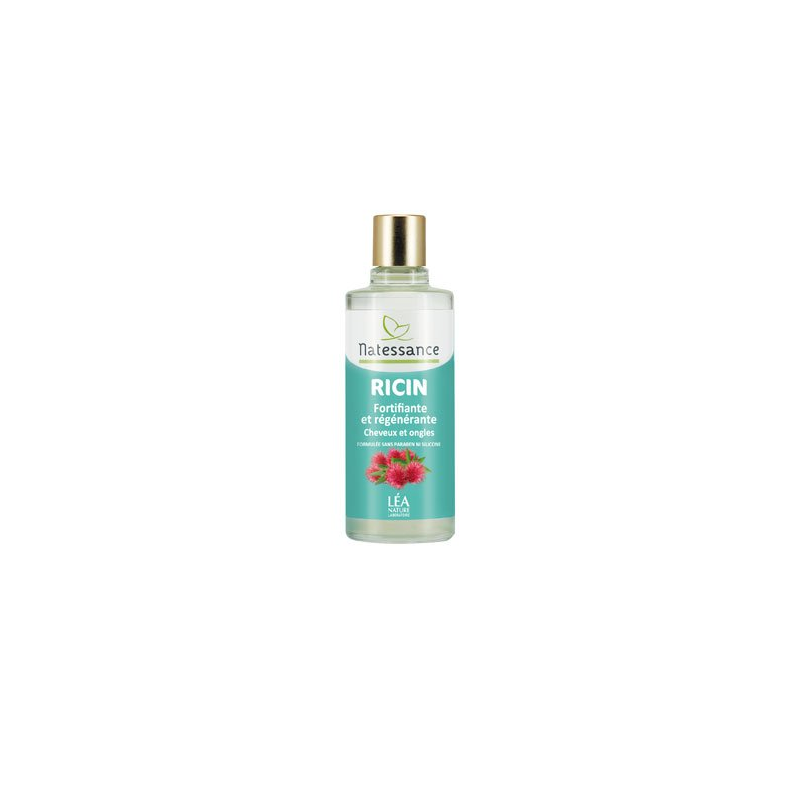 Natessance Huile de Ricin Fortifiante et Régénérante - 100 ml