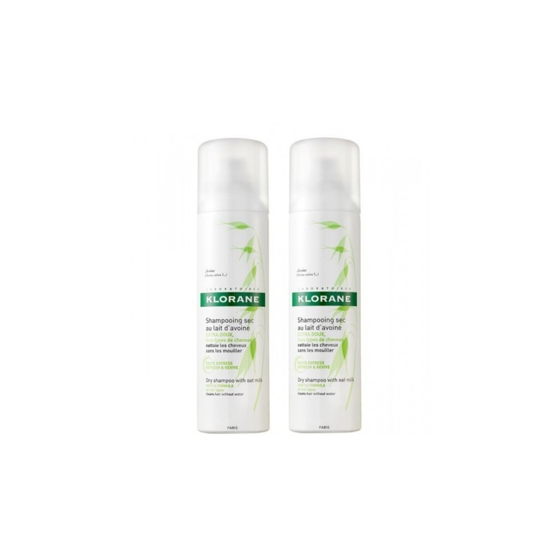 Shampooing Sec au Lait d'Avoine - 2x150 ml