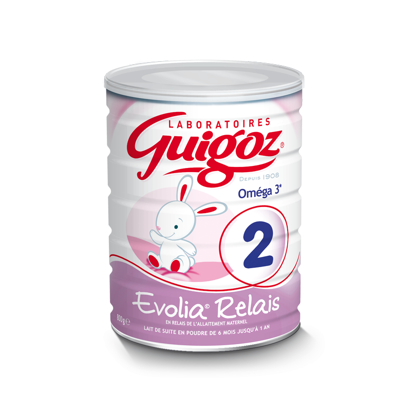 Lait Poudre Evolia Relais 2ème Age - 800g