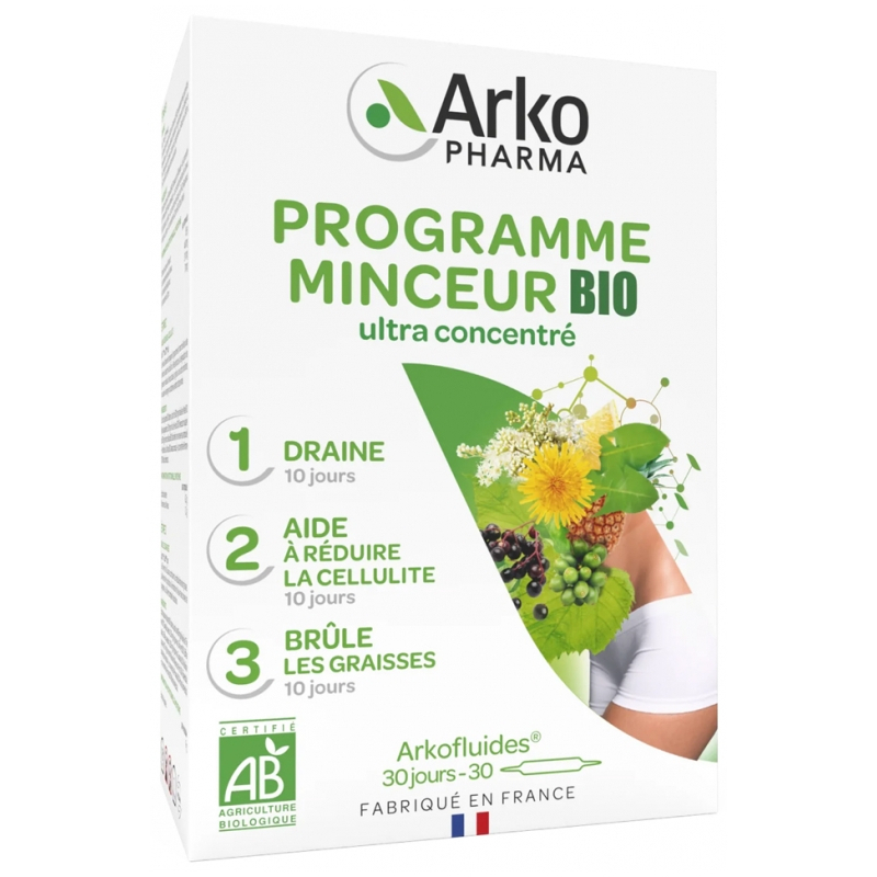 Arkofluide Programme Minceur 30 jours - 30x15ml