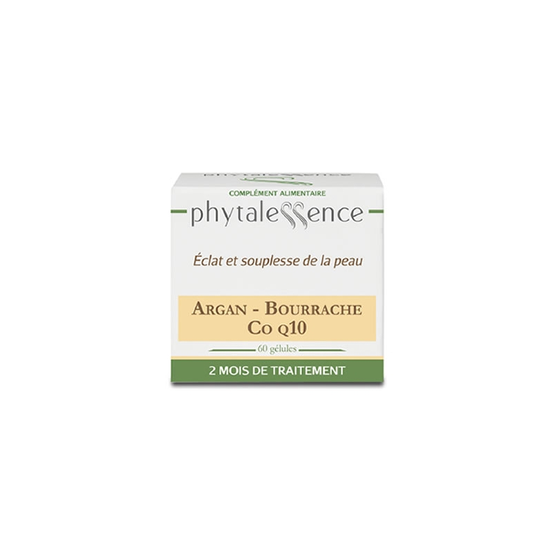 Argan Bourrache Co Q10, 60 gélules