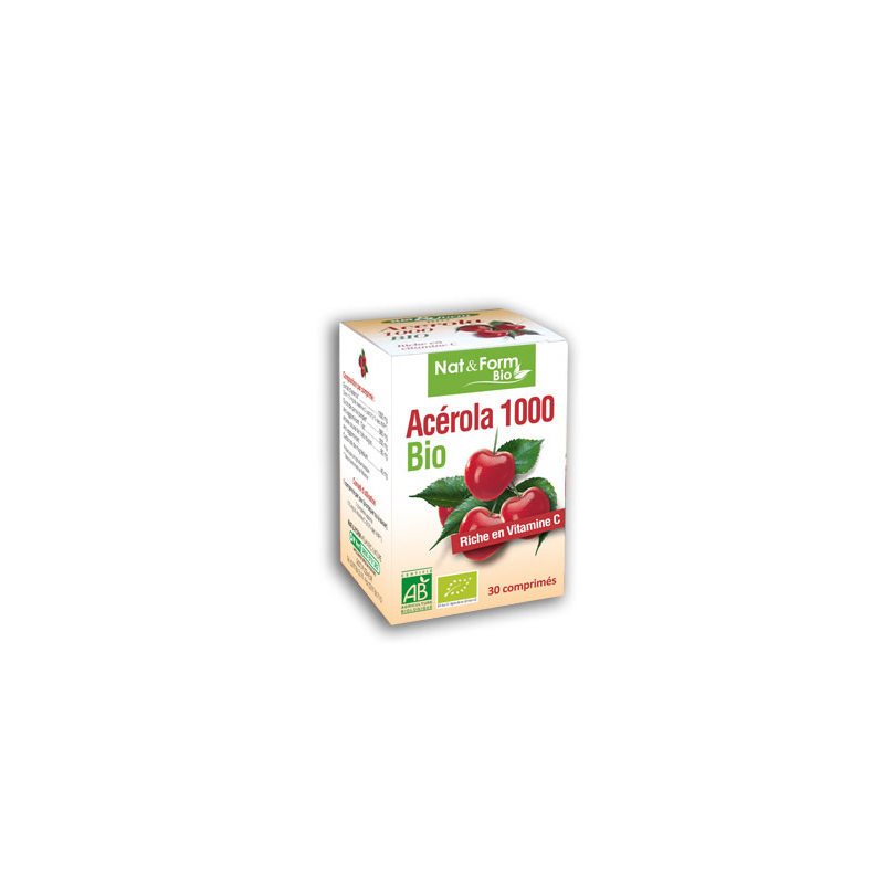 ACÉROLA 1000 BIO - 30 comprimés
