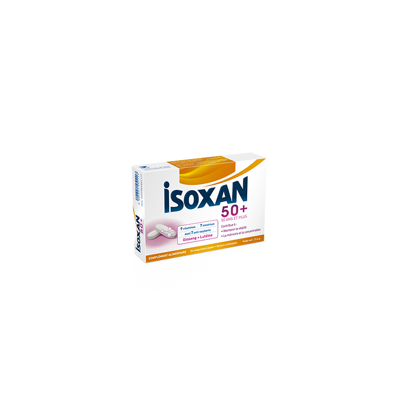 Isoxan 50+  - 20 comprimés