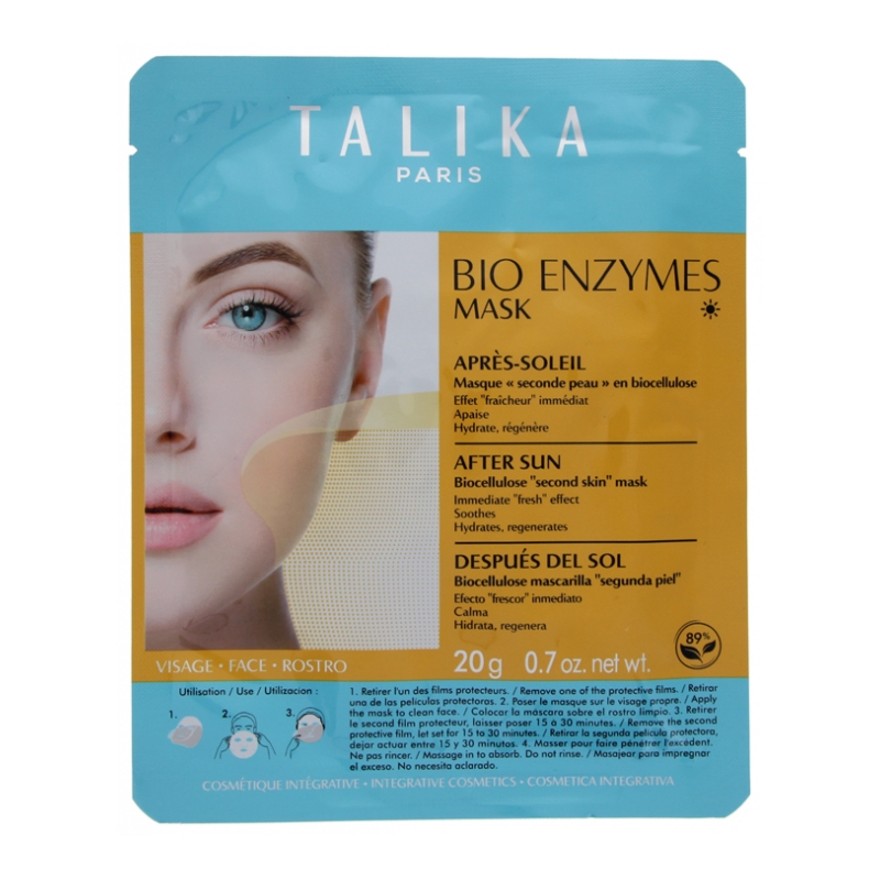 Talika Bio Enzymes Mask Après-Soleil - 1 masque