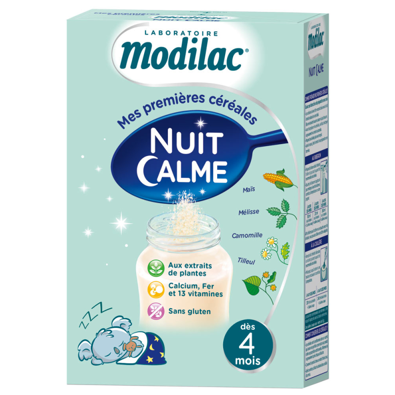 Céréales Nuit Calme de 4 Mois à 3 Ans - 300g