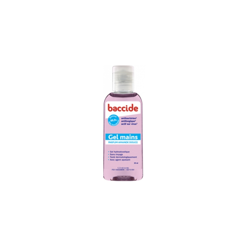 Baccide Gel hydroalcoolique Amande douce - 30ml