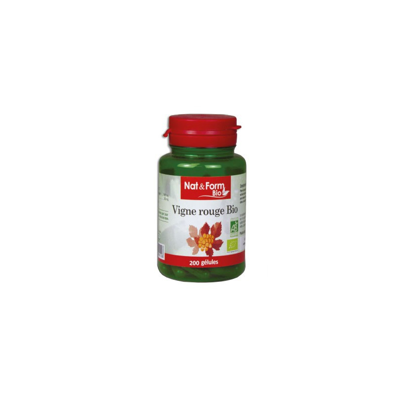 Vigne Rouge Bio - 200 gélules