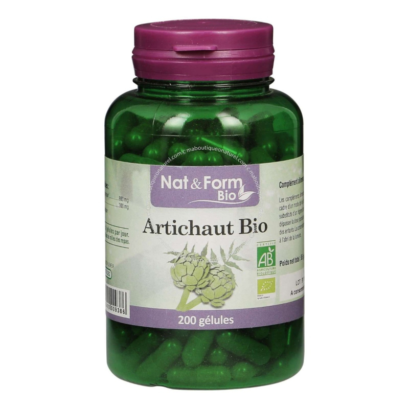 Artichaut Bio - 200 gélules