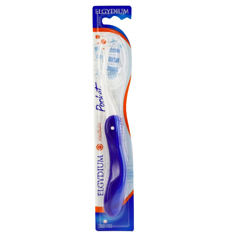 ELGYDIUM POCKET Brosse à Dents Medium - 1 unité