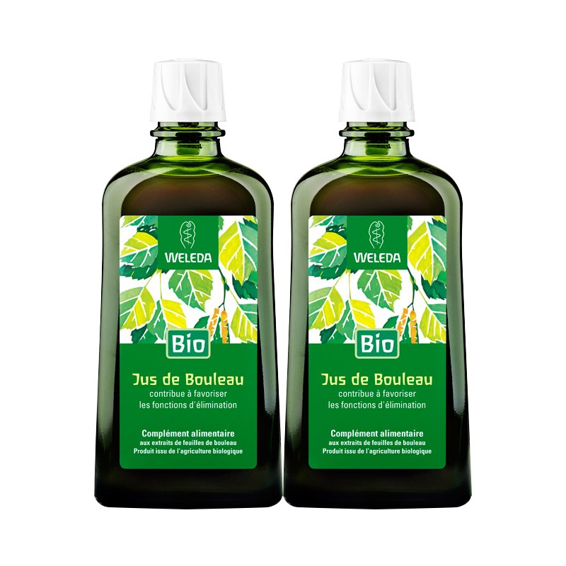 Weleda jus de bouleau bio détox - 2 X 250 ml