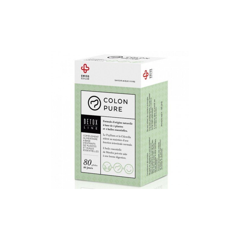 Colon Pure Détox Line - 40 gélules