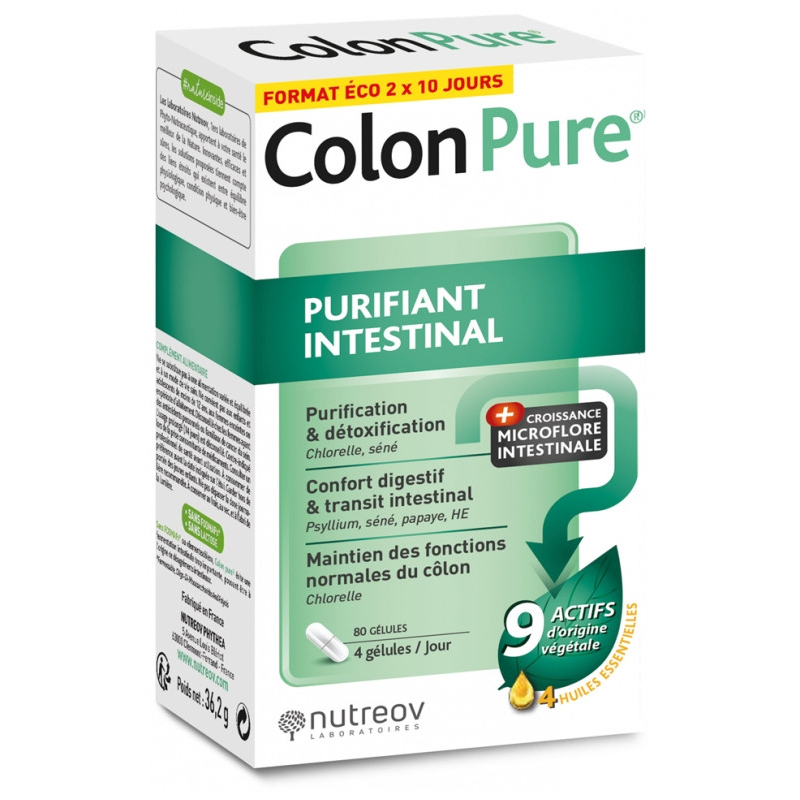 Colon Pure Détox Line - 80 gélules