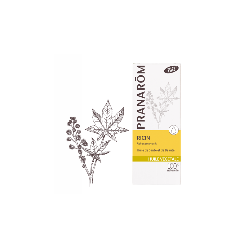 Pranarôm Huile végétale de Ricin BIO - 50ml