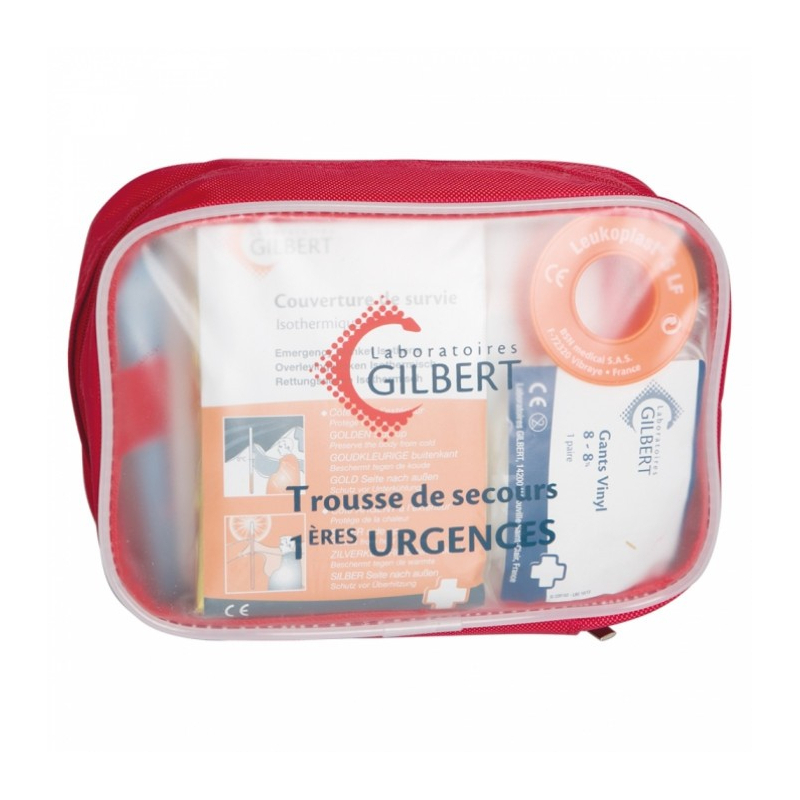 Gilbert Trousse de Secours Activités Extérieurs - 1 trousse 