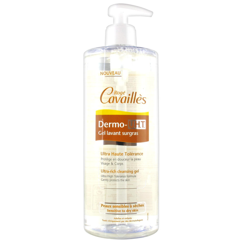 Rogé Cavaillès Dermo U.H.T Gel Lavant Surgras - 500 ml
