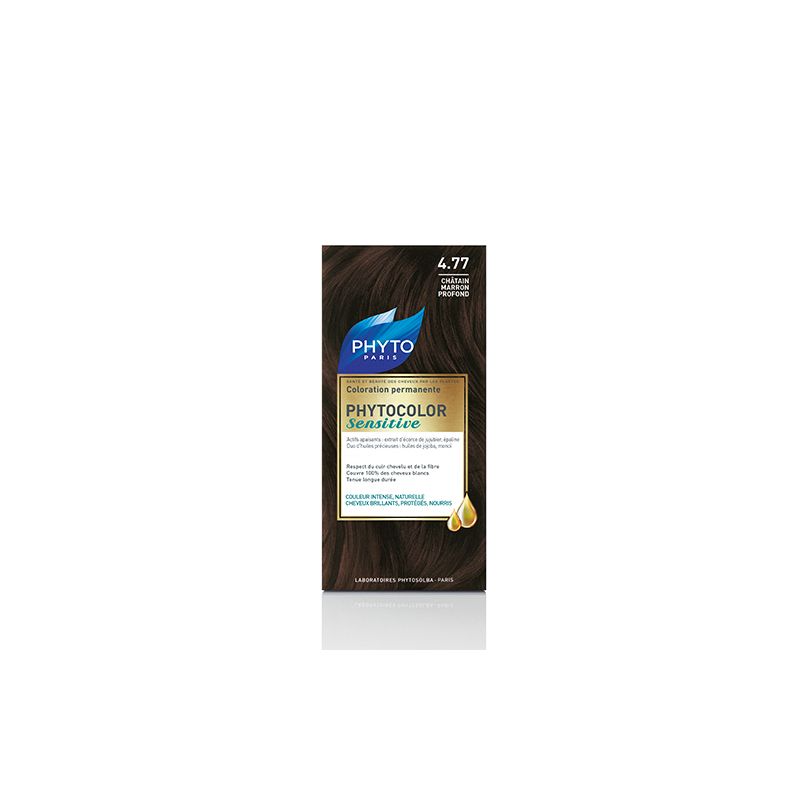Phytocolor Couleur Soin 4,77 Châtain Marron Profond - 1 kit