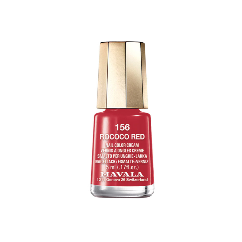 Mavala Mini Color Vernis à Ongles Crème Couleur : 156 : Rococo Red - 5 ml 