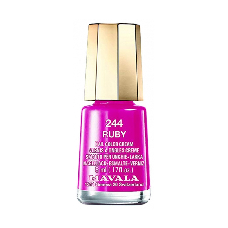Mavala Mini Color Vernis à Ongles Couleur : 244 : Ruby - 5 ml 