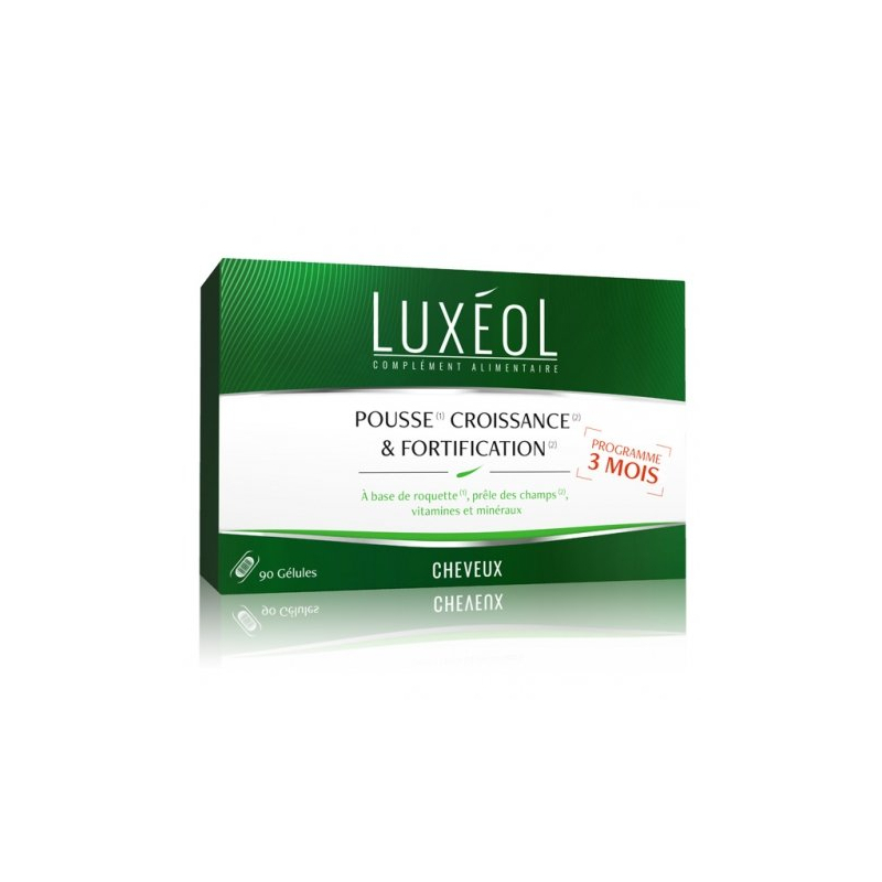 Luxéol Pousse Croissance & Fortification - 90 gélules