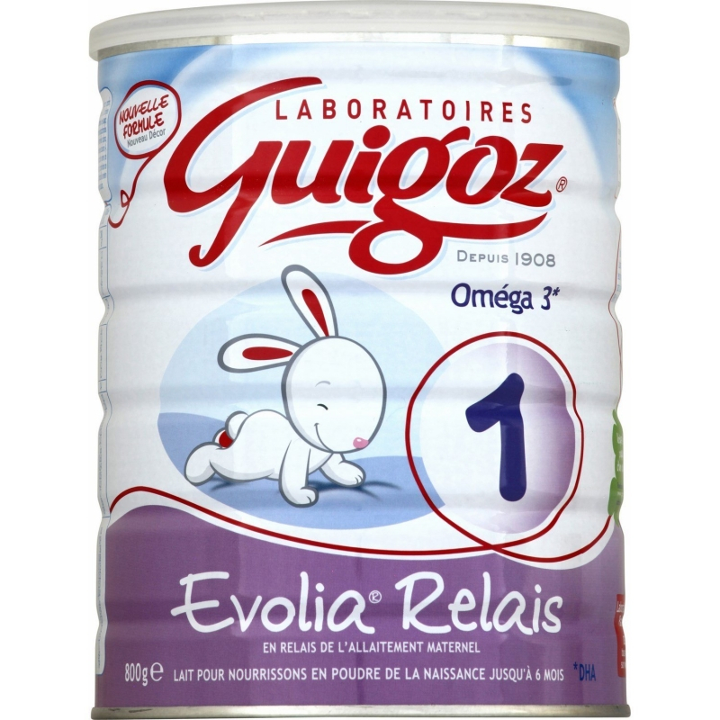 Guigoz evolia relais 1er âge - 800g