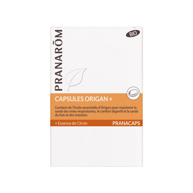 Pranarôm Origan + Bio - 30 Capsules