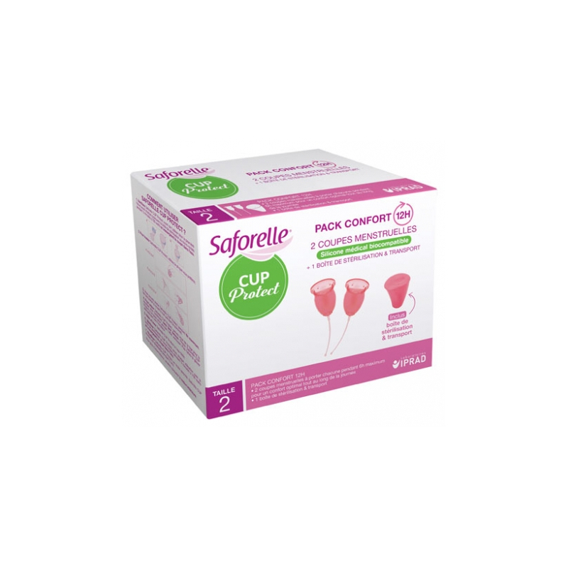 Saforelle Cup Protect 2 Coupes Menstruelles Taille 2
