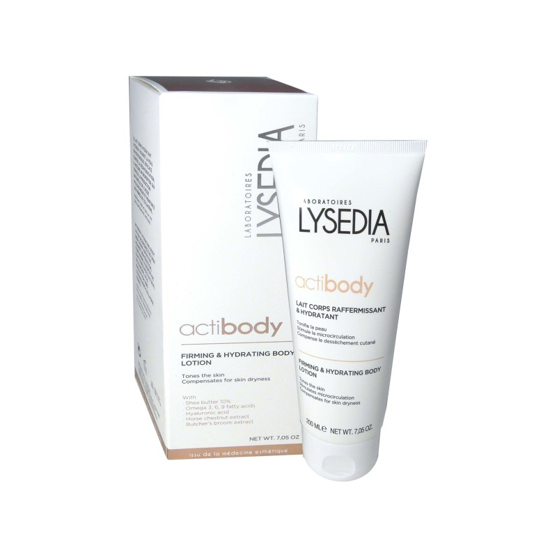 LYSEDIA Actibody Lait Corps Raffermissant & Hydratant - 200ml