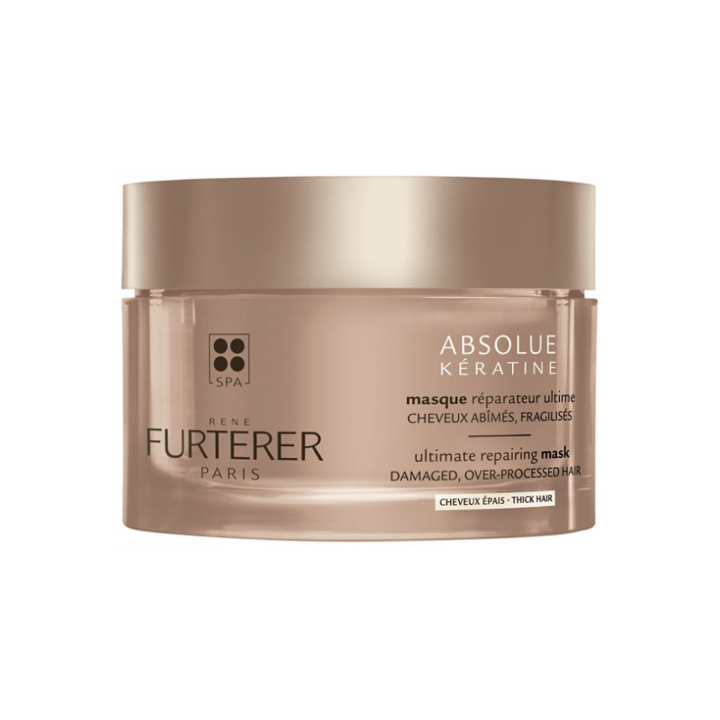 Furterer Absolue Kératine Masque Réparateur Ultime Cheveux épais cassants - 200 ml