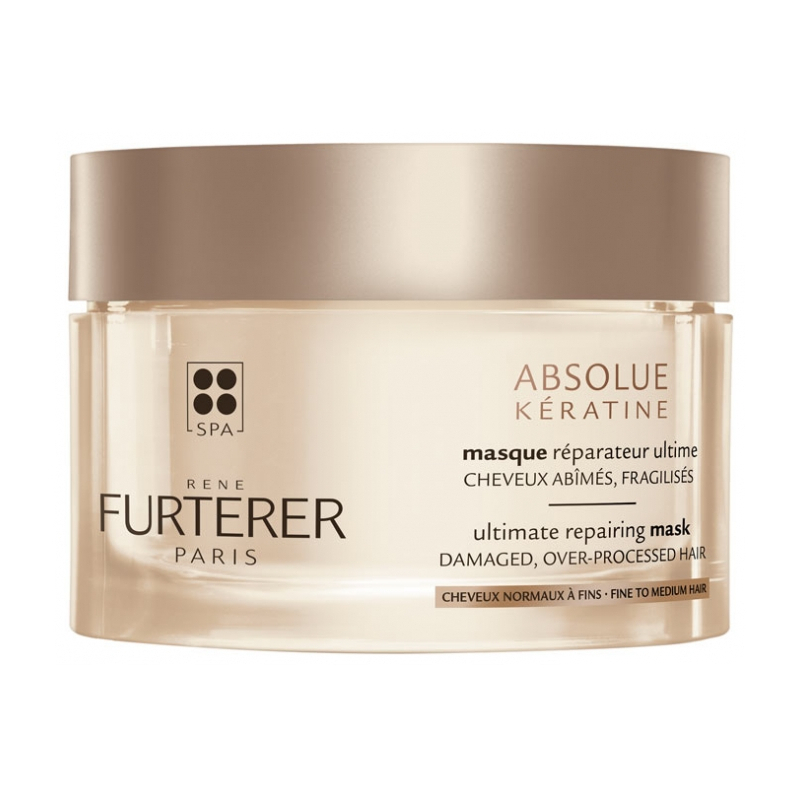 Furterer Absolue Kératine Masque Réparateur Ultime Cheveux Normaux à Fins - 200 ml