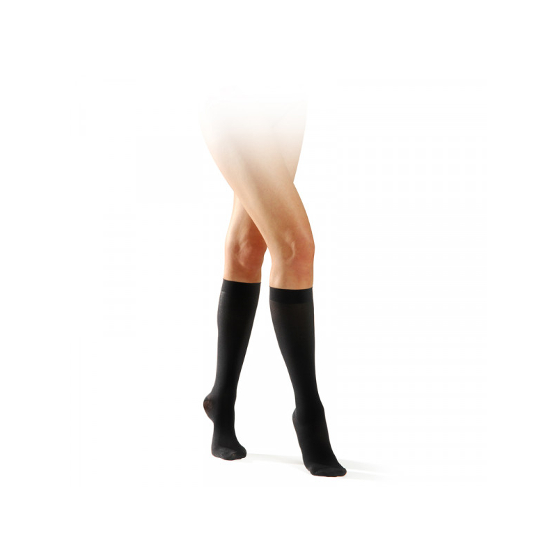 Sigvaris Chaussettes Dynaven Semi-Opaque Noir Taille M N