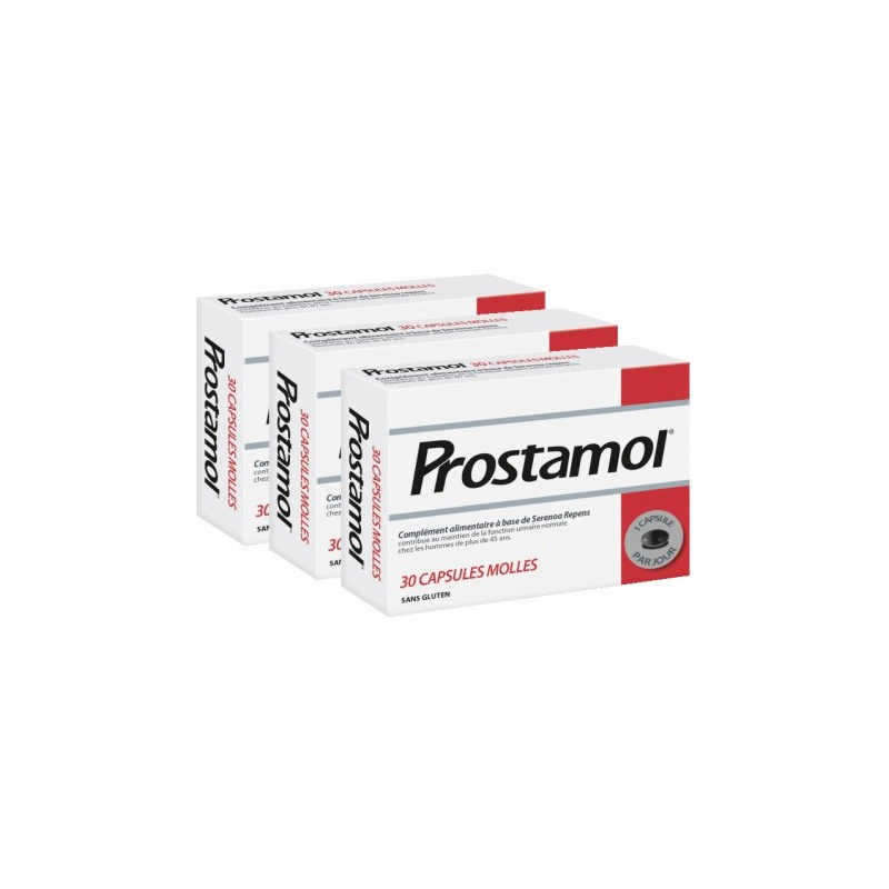 Prostamol - Lot de 3 x 30 capsules