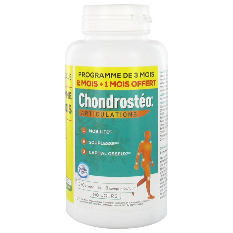 Granions Chondrostéo + Articulations - 270 Comprimés