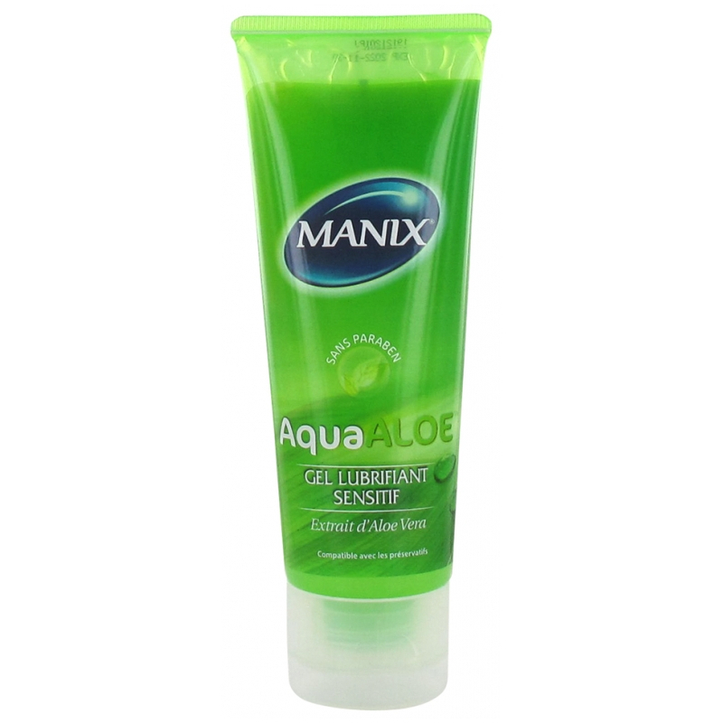 Manix Aqua Aloe Gel Lubrifiant Sensitif - 80ml