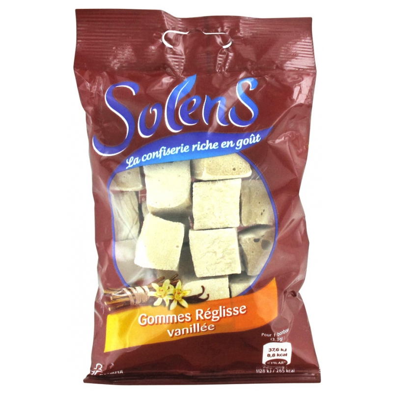 Solens Gommes à la Réglisse Vanillée - 100g
