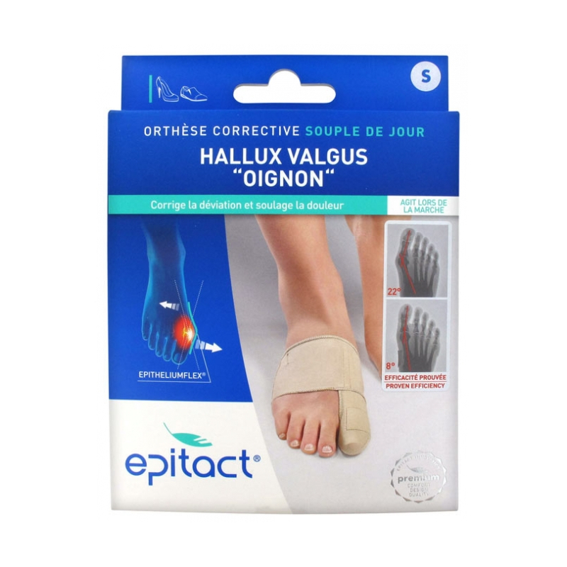 Epitact Hallux Valgus Oignon Orthèse Corrective - Taille S