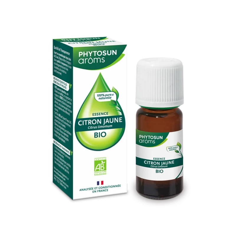 Phytosun Arôms Citron Jaune (Citrus limonum) Bio - 10ml