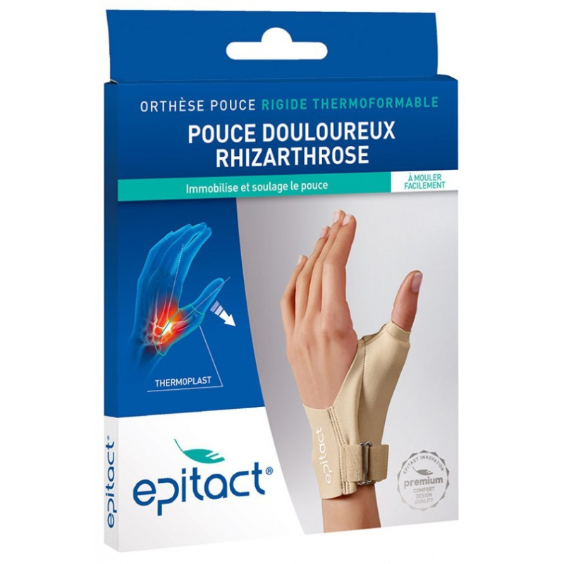 Epitact Orthèse Proprioceptive Pouce Main Gauche Nuit - Taille M