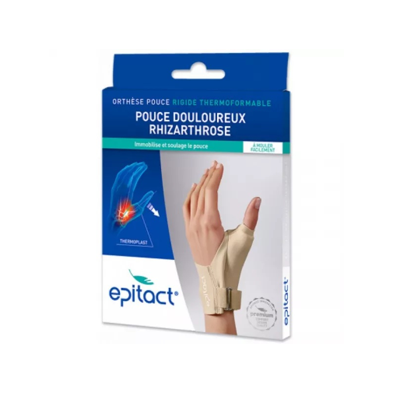 Epitact Orthèse Proprioceptive Pouce Main Gauche Nuit - Taille L