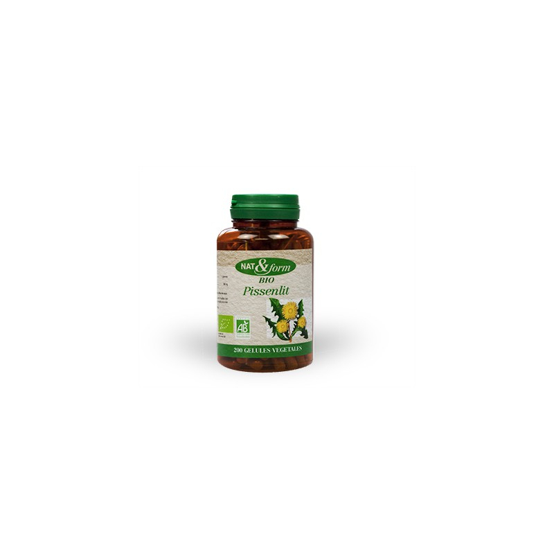 Nat & Form Pissenlit Bio - 200 Gélules