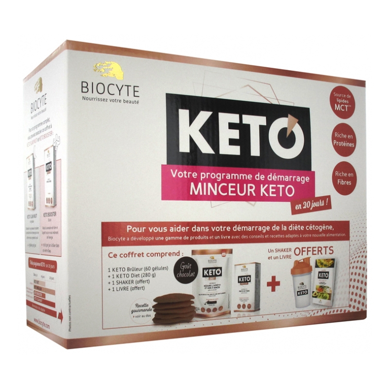 Biocyte Keto Programme de Démarrage Minceur 20 Jours