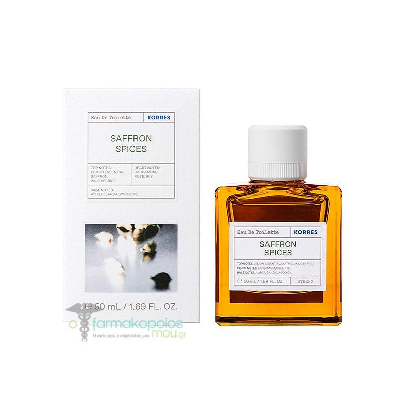 korres Eau de Toilette Homme Saffron Spices - 50ml