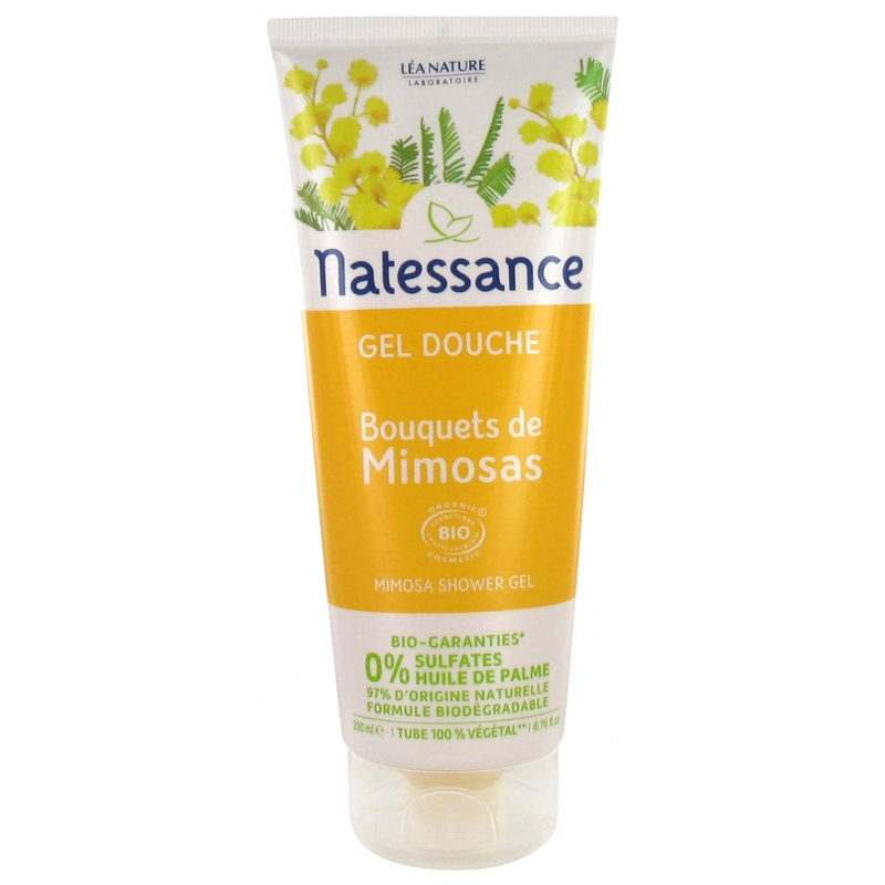 Natessance Gel Douche Bouquets de Mimosas Bio - 200ml