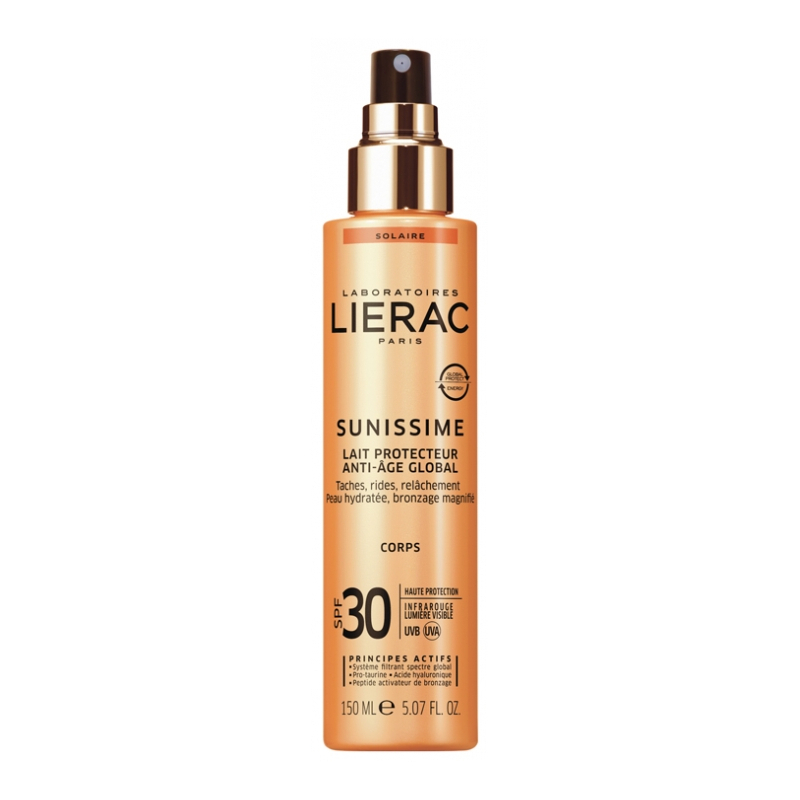 Lierac Sunissime Lait Protecteur Anti-Âge Global SPF30 - 150ml