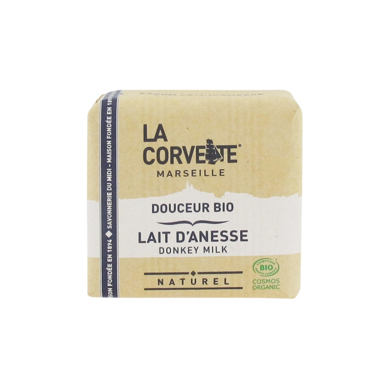 La Corvette Savon Douceur Bio Lait d'Ânesse - 100 g