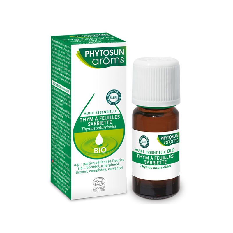 Phytosun Arôms Huile essentielle Thym à feuilles sarriette Bio - 10ml